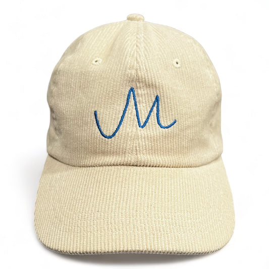 Ivory Corduroy Snapback