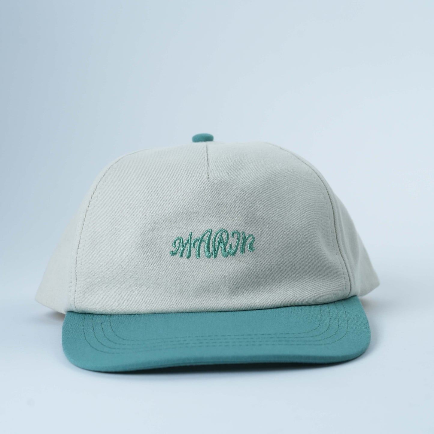 Teal & White Snapback